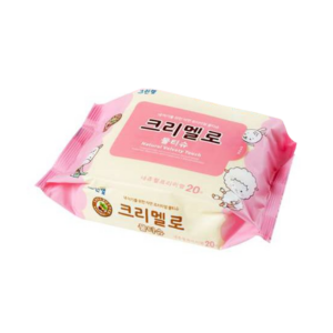 Creamello Pink Wet Tissue 20pcs
